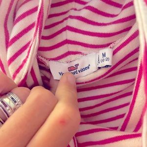 Vineyard vines cotton funnel neck cotton dress